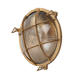 Brass IP Rated Wall Light
