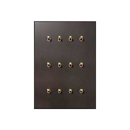 Heritage Bronze 12 Gang 20A 2 Way Toggle Switch - The Palaces Collection